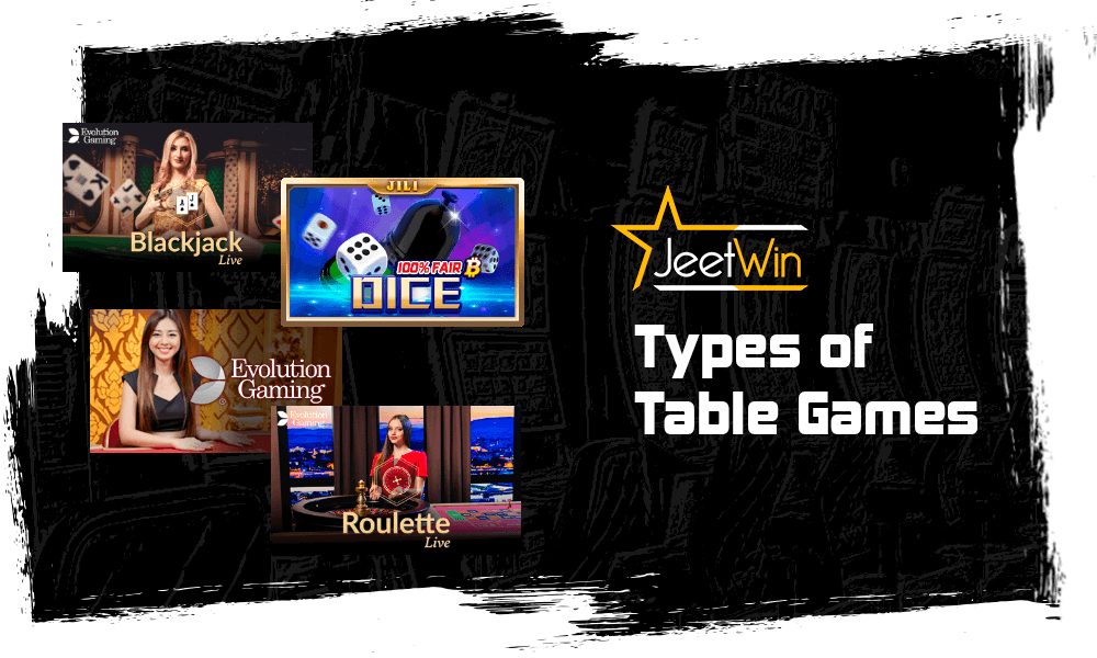 Types of Table Games